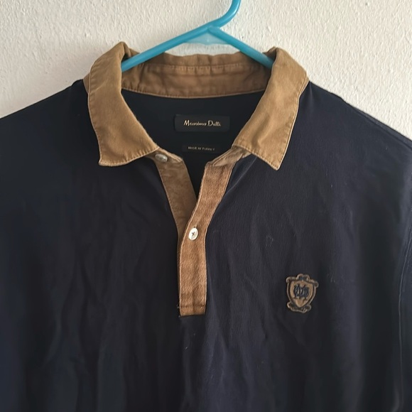 Massimo Dutti men’s polo shirt size large - Picture 1 of 4